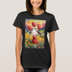 ALL DIE LIEBE IN IHREM HERZEN GEBEND T-Shirt