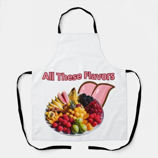 All diese Aromen Schürze (Vorderseite)