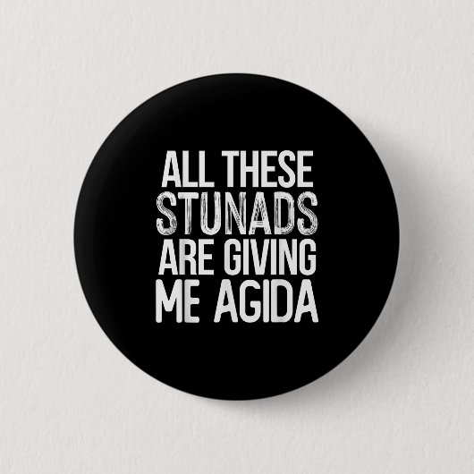 All diese Dummköpfe Agida Lustiger italienischer S Button (Vorderseite)