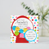 All diese Gumballs! Einladung (Stehend Vorderseite)