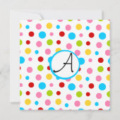 All diese Gumballs! Einladung (Rückseite)