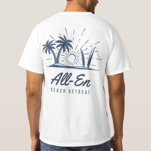 All-En Beach Retreat Men-T - Shirt (Rückseite)