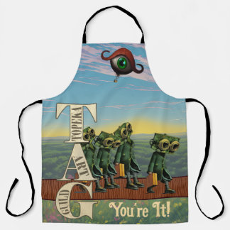 All Eyes on You by Sasha Apron Schürze