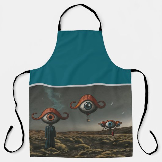 All Eyes on You von Sasha Apron Schürze (Vorderseite)