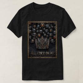 All Eyez On Me Kronen-Grafik | Urban Rap Streetwea T-Shirt