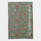 All Festive and Stuff - Festive Kitchen Towel Geschirrtuch (Vertikal)