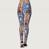 All Four Cavalier King Charles Spaniels   Leggings (Rückseite)