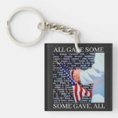 ALL GAVE SOME SOME GAVE ALL SCHLÜSSELANHÄNGER (Vorderseite)