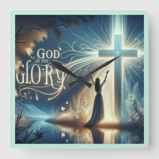 All Glory to God - große Uhr (Vorderseite)
