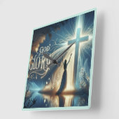 All Glory to God - große Uhr (Winkel)