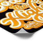 All Glory To God In The Highest Luke 2_14 Praise C Poster (Ecke)