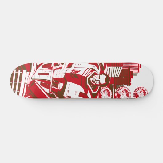 All Hail Robot Nixon Skateboard (Horizontal)