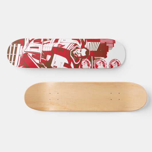 All Hail Robot Nixon Skateboard (Horizontal)