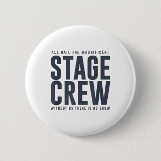 All Hail the Bühne Crew Funny Theater Drama Nerd D Button