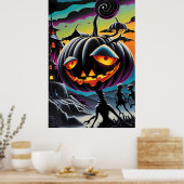 All Hail the Pumpkin-Thing - Ken Gage Art Poster (Küche)
