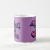 All Hail the Queen 3D Letters Quote Kaffeetasse (Mittel)