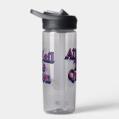 All Hail the Queen 3D Letters Quote Trinkflasche (Rechts)