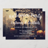 All Hallow Eve Halloween-Party Einladung (Vorne/Hinten)