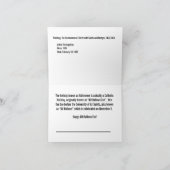 All Hallow Eve Karte (Innenseite)