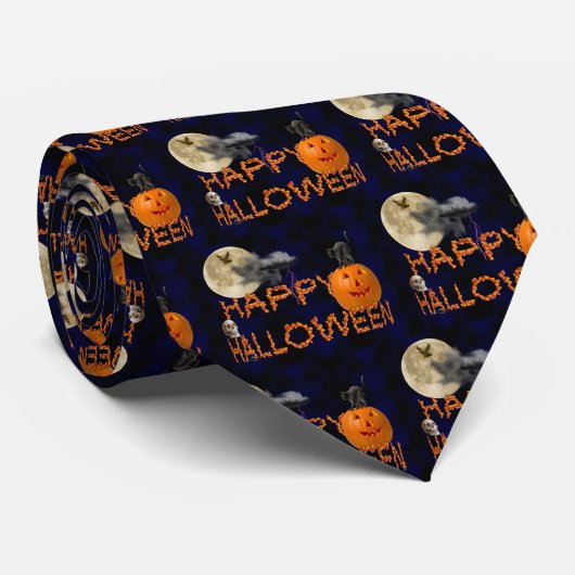 All Hallow Eve Krawatte (Gerollt)