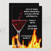 All Hallow Eve Party Einladung (Vorne/Hinten)