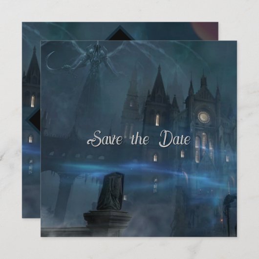 All Hallow Eve Save The Date (Vorne/Hinten)