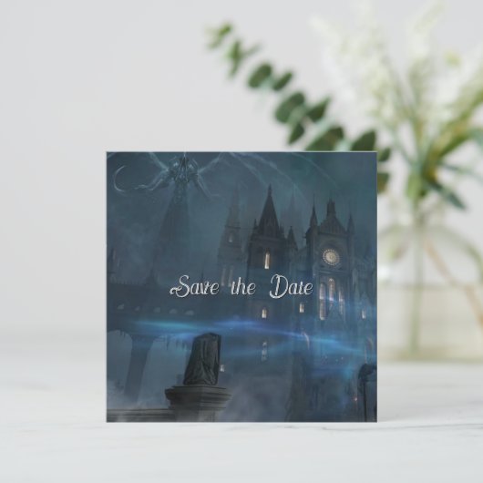 All Hallow Eve Save The Date (Stehend Vorderseite)