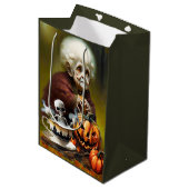 All Hallow Tea Time Mittlere Geschenktüte (Vorderseite Schrägansicht)