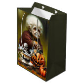 All Hallow Tea Time Mittlere Geschenktüte (Rückseite Schrägansicht)