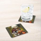 All Hallow Tea Time Rechteckiger Pappuntersetzer (Vor Ort)