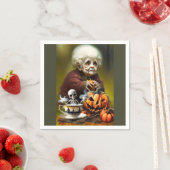 All Hallow Tea Time Serviette (Beispiel)
