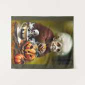 All Hallow Tea Time Wandteppich (Vorderseite (Horizontal))