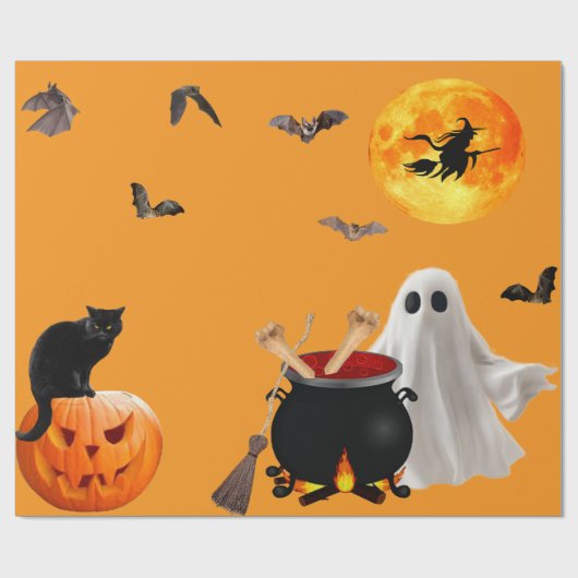 All Hallows Eve Geschenkpapier (Flach)