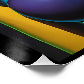 All Heart Plus Latex Poster (Ecke)