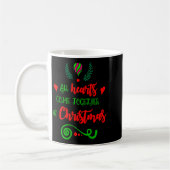 All Hearts Come Together At Christmas Holiday Kids Kaffeetasse (Links)