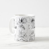 All Heros in Action Mood Kaffeetasse (Vorderseite Links)
