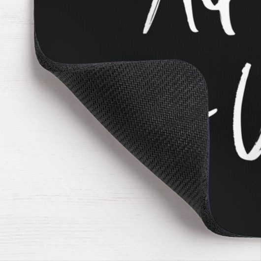 All I Do Is Win Motivational Gym Srts Work Mousepad (Ecke)