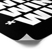 All I Do Is Win Win Win  Poster (Ecke)