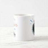 All I Need Is Caffeine With My Mom – Cute Cat Coff Kaffeetasse (Mittel)