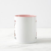 All I Need Is Chocolate – Funny Easter Bunny Tasse (Zentrum)