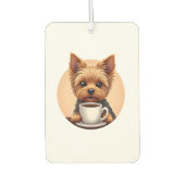 All I Need is Coffee and My Yorkie Autolufterfrischer (Vorderseite)