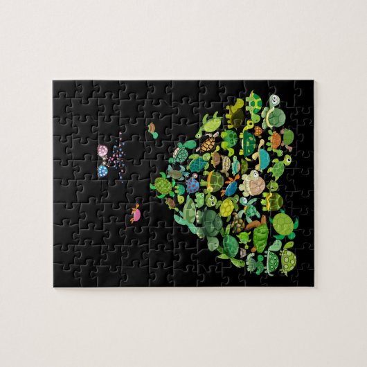 All i need is love a turtle puzzle (Horizontal)