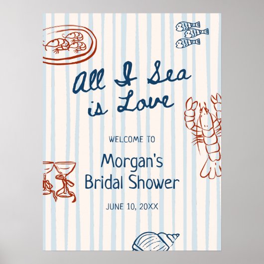 All I Sea is Love Downloadable Welcome Poster (Vorne)