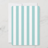 All I Sea is Love Starfish Bridal Shower Einladung (Rückseite)