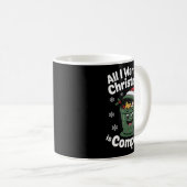 All I Want Comst Zero-waste Christmas Environmenta Kaffeetasse (VorderseiteRechts)