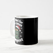 All I Want Comst Zero-waste Christmas Environmenta Kaffeetasse (Vorderseite Links)