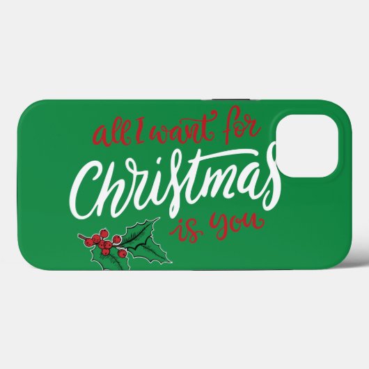 All I want for Christmas Case-Mate iPhone Hülle (Rückseite (Horizontal))