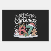 All I Want For Christmas is 67 Six Seven Meme Geschenkpapier Set (Vorderseite 2)