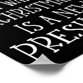 All I Want For Christmas Is A New President Xmas P Poster (Ecke)