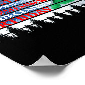 All I Want For Christmas Is For Someone To Remembe Poster (Ecke)